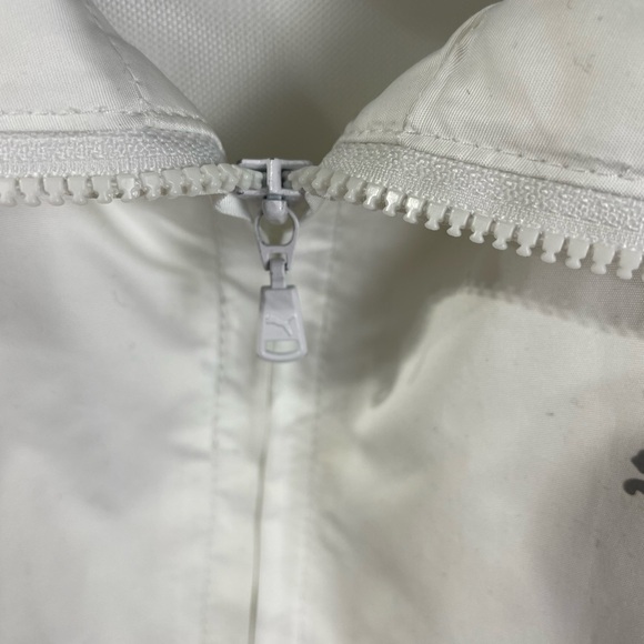 Puma White Light Jacket Large Women’s - Picture 7 of 12